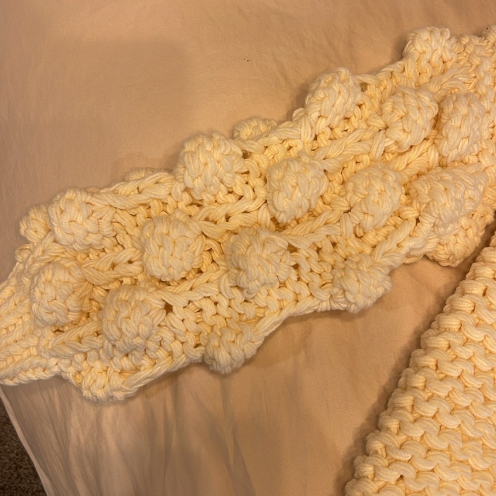 NWT Saachi Knit Cardigan with Bauble Sleeves - Picture 7 of 9